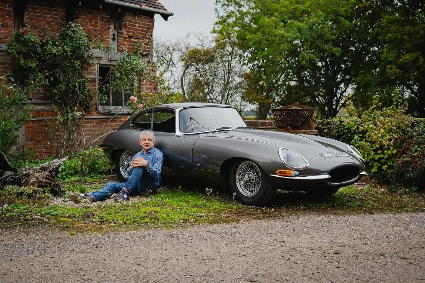 Rowan Atkinson's Jaguar E-Type For Sale